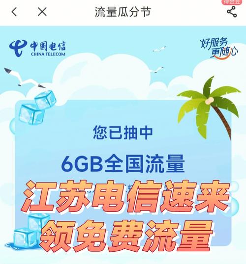 中国电信  电信免费流量  江苏电信