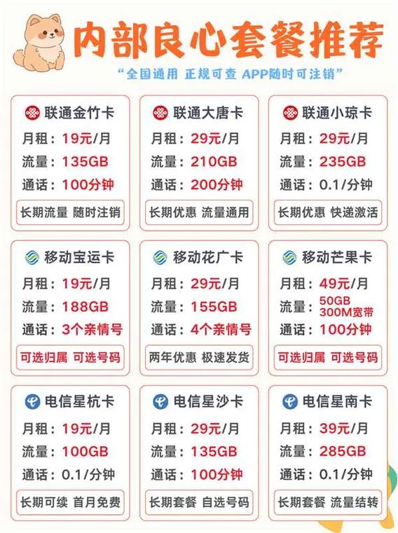 5g 流量卡 划算 2024年4月份还能办到的低月