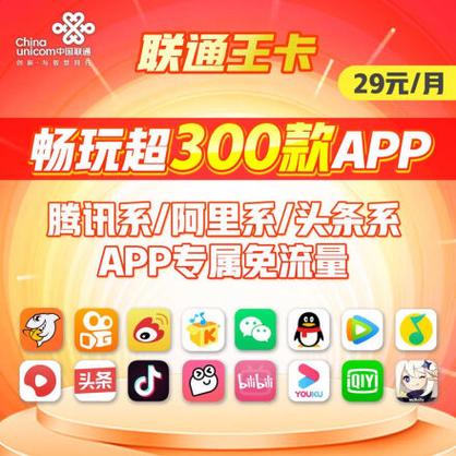 又或者腾讯大王卡阿里宝卡等那么同为29元的流量套餐联通王卡有