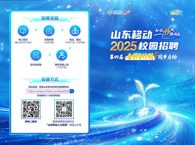 中国移动通信集团山东有限公司 2025秋季校园招聘公告