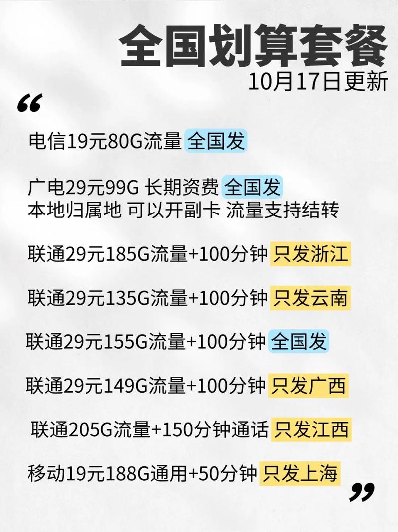 最新流量卡哪个最划算 – 【2025流量卡终极选购指南：哪款套餐最划算？】