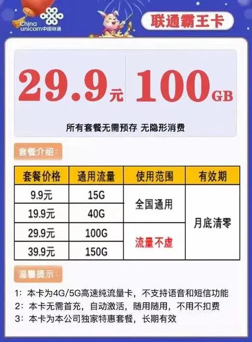 100g流量套餐
