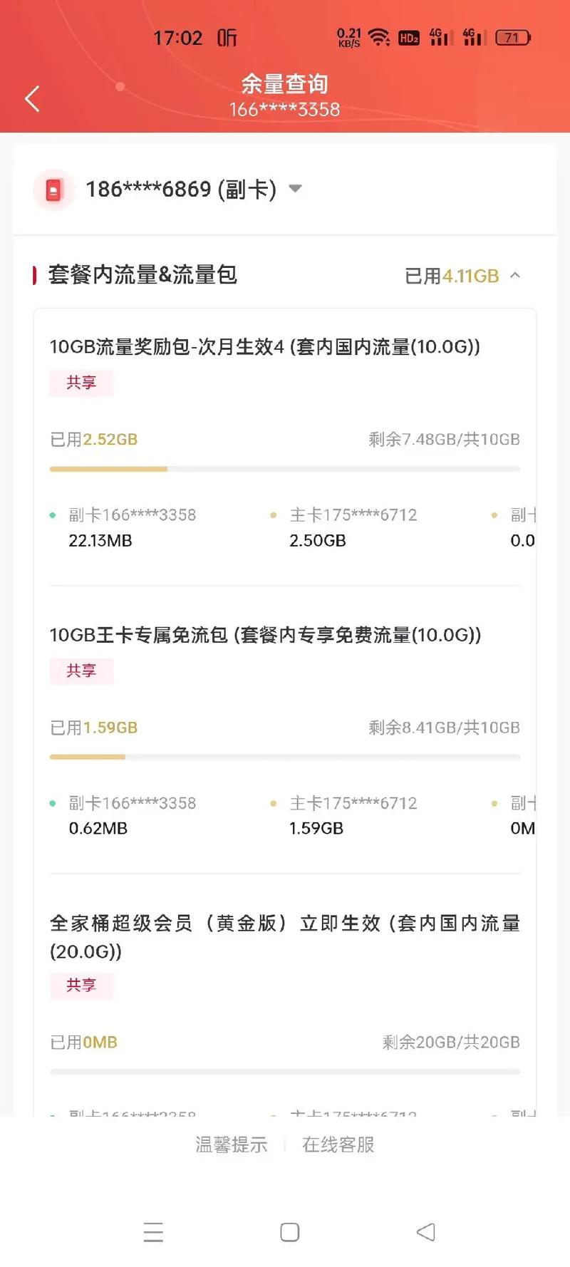 联通大王卡一个月19 薅干联通最后一根羊毛40g定向 赠