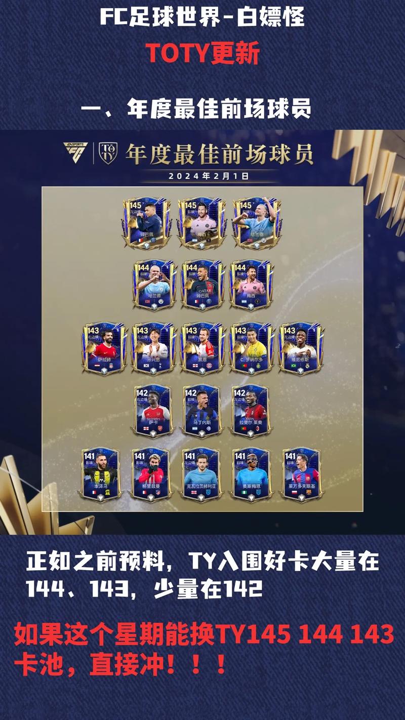 1toty更新现在ty卡池很独呀143 144 14