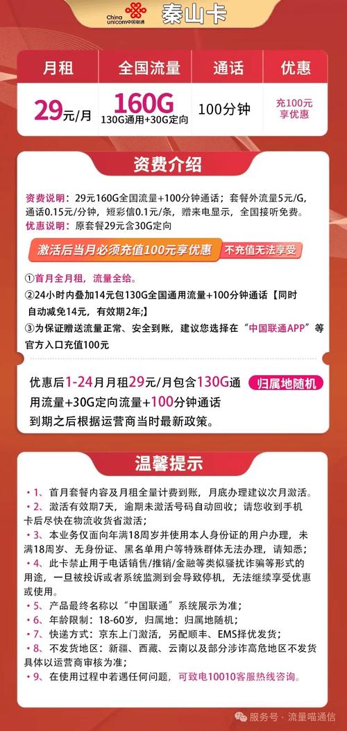 2025 年 1月联通流量卡推荐 最全高性价比手机卡推荐