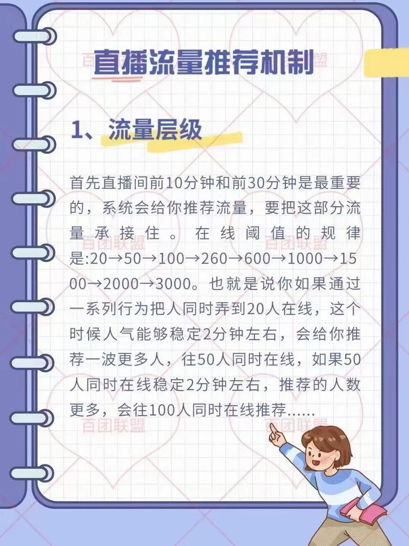 直播流量的推流机制是怎么回事 1流量层级 2整点推荐原