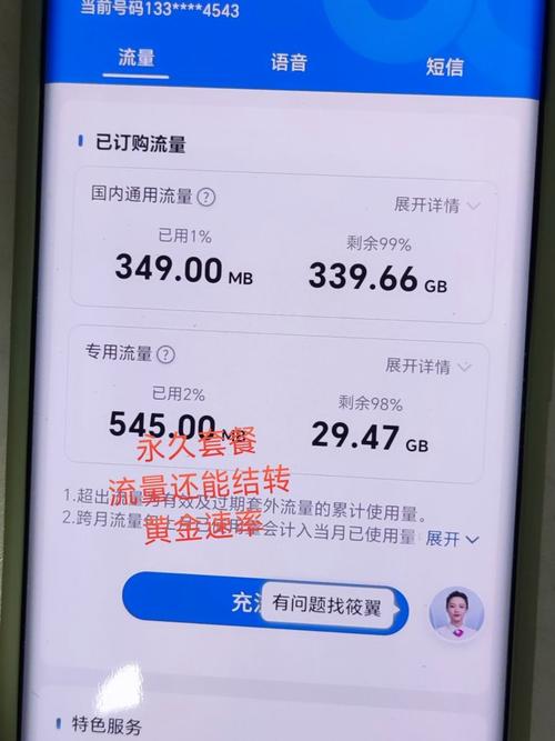 吉林电信yyds永久的套餐黄金速率流量全结转用不完根本用不完妥妥的小