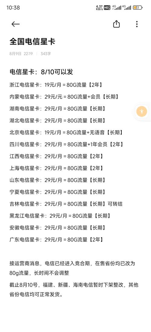 电信星卡80g揭秘每月叠50g  想要办理新流量卡的小伙伴们注意啦
