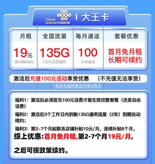 中国联通大王卡19元套餐值不值得办？2025全网最细测评解析