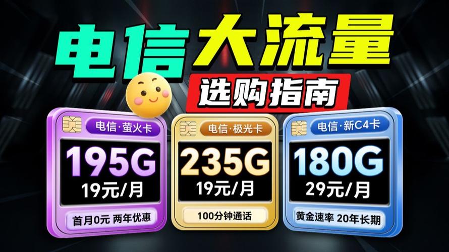 哪种电信卡流量多又便宜 – 2025电信卡流量王测评：八大套餐横向对比，这样选最省钱