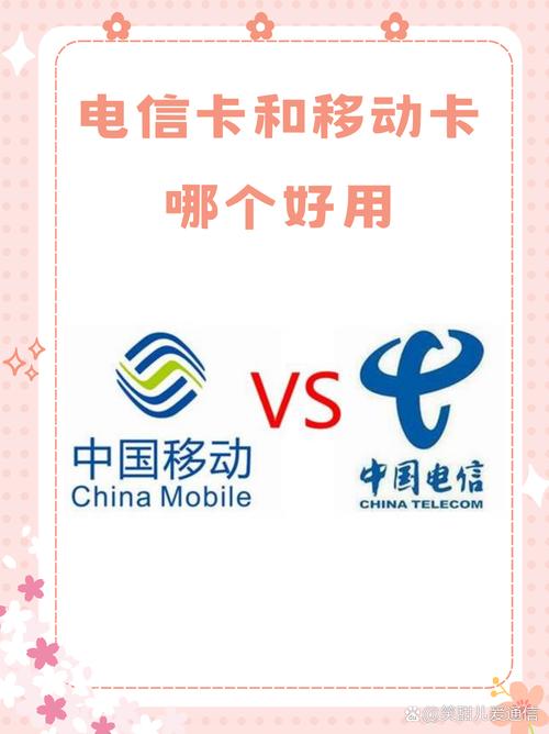 电信卡和移动卡哪个好用 我认为如果注重网络速度和稳定性套餐价格