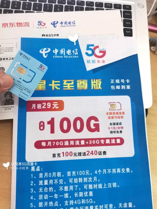 悦享5g流量卡开箱r电信星卡至尊版已经用了两个月总结一下感