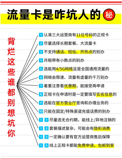 买流量卡避坑指南这些坑你一定要避开