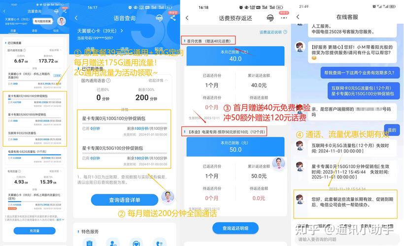 精选8款四大运营商手机卡套餐合集