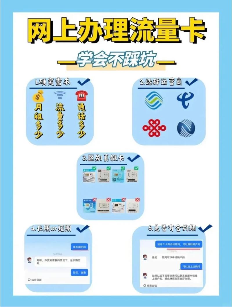 流量卡避坑小知识线上办流量卡需注意网上流量卡五花八门