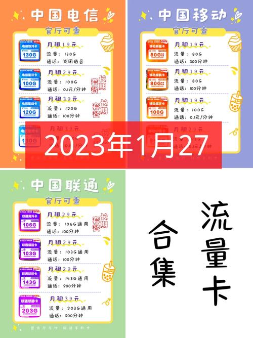 性价比的流量卡 主卡办保号套餐电信5月移动联通8月这样我们就可