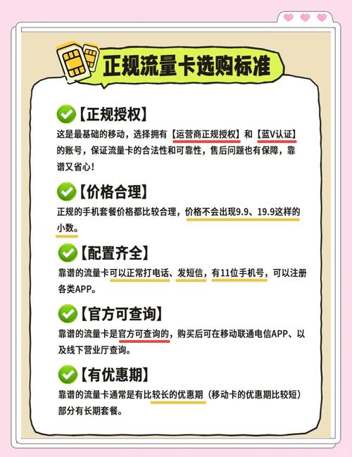 2024流量卡避坑指南不踩雷的必看攻略