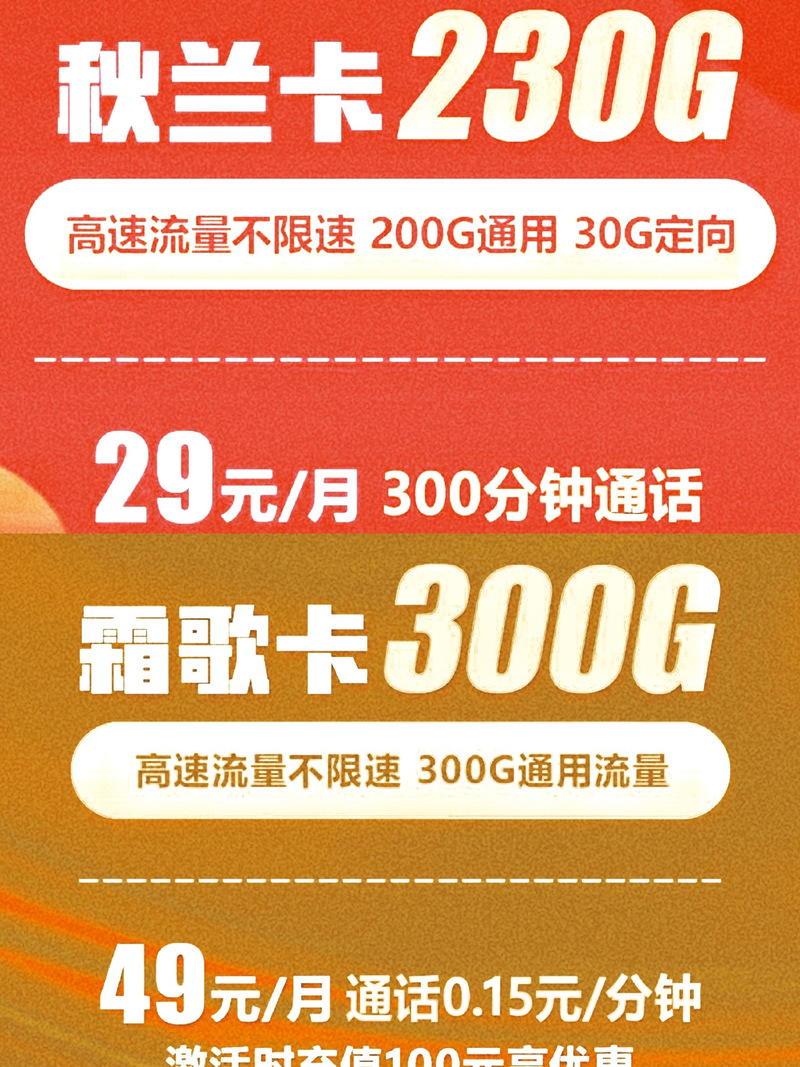 300G流量卡全国通用：刷剧导航不愁 这些套餐实测能打