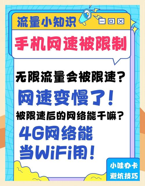 手机无限流量卡为何限速