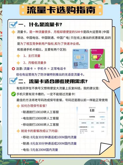 流量卡选购指南教你省钱不踩坑