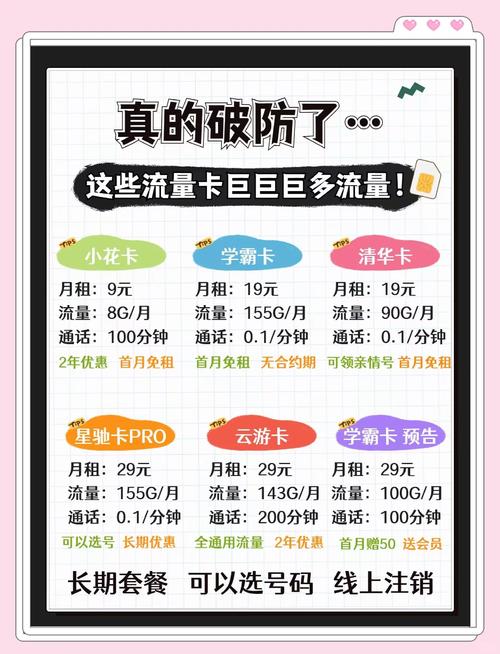 5款超值流量卡推荐流量多多