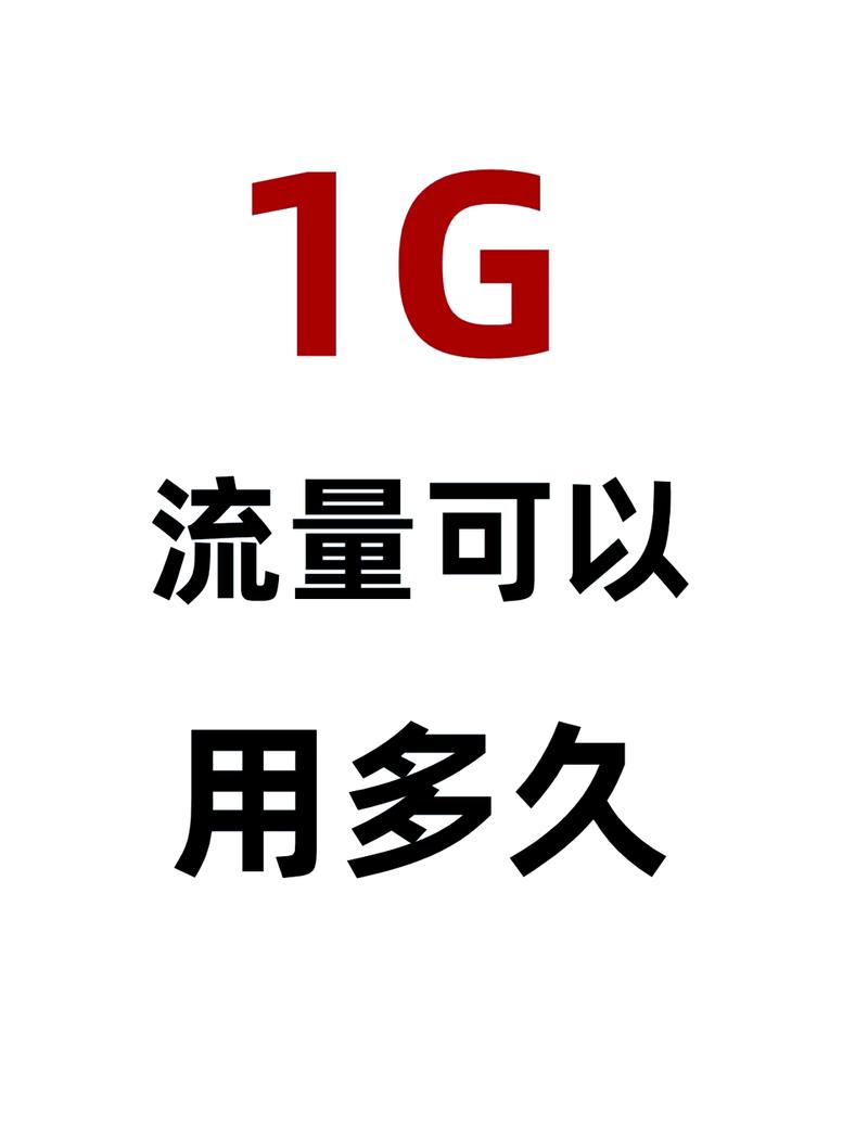 1g流量够用多久
