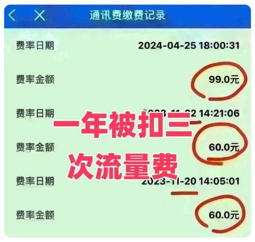 新办的流量卡第二天扣钱