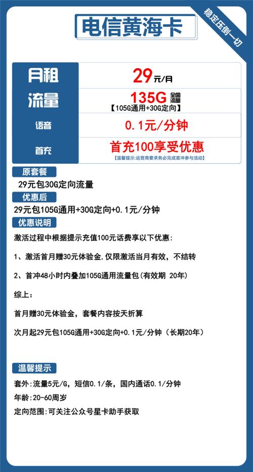 29元135g是什么卡