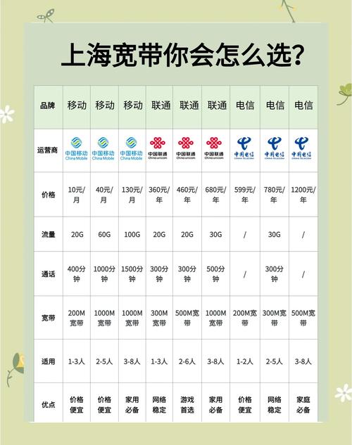 上海宽带套餐大比拼哪家最适合你
