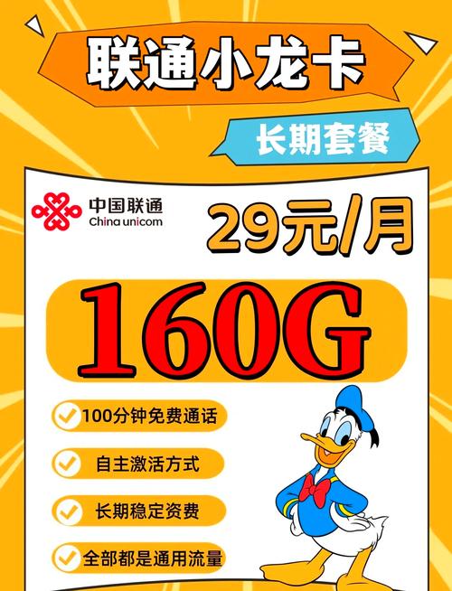联通29元享160g