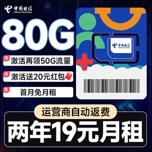 中国电信瑞雪卡19元月租享130g流量