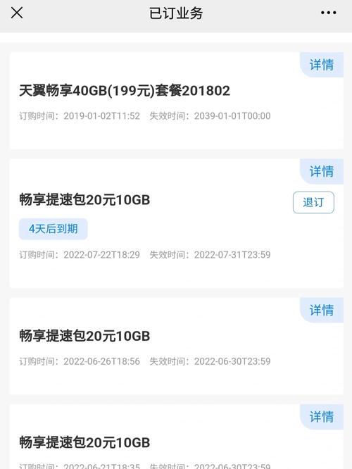 用的天翼畅享40gb199元套餐201802里面只有40g流量达量限速因为