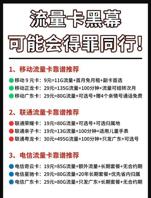 流量卡套路大揭秘选卡不再踩坑