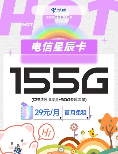 29元享155g电信星辰卡