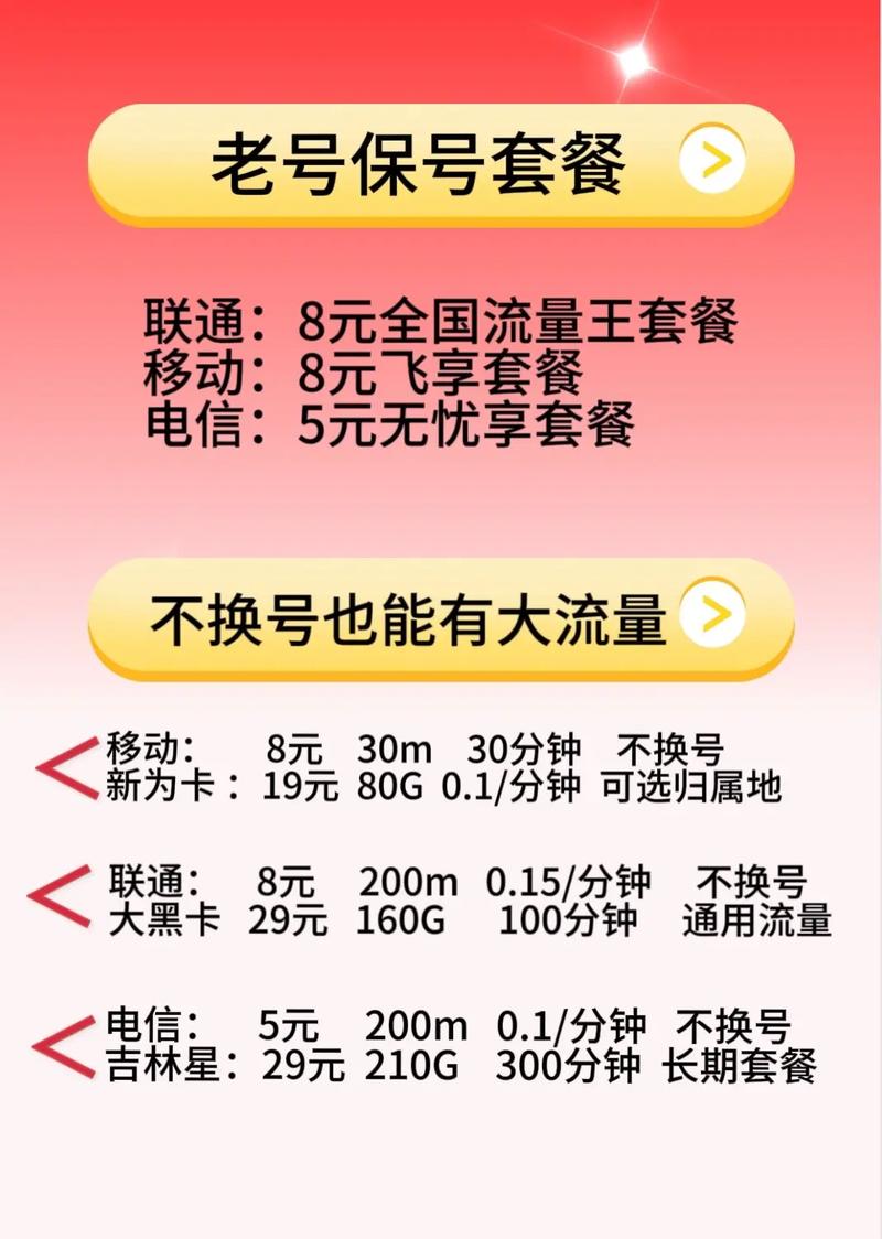 黑龙江联通卡不换号流量套餐哪个划算