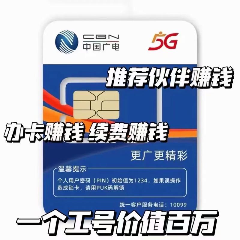中国广电惠民卡每月29有100通话 100g流量包年30