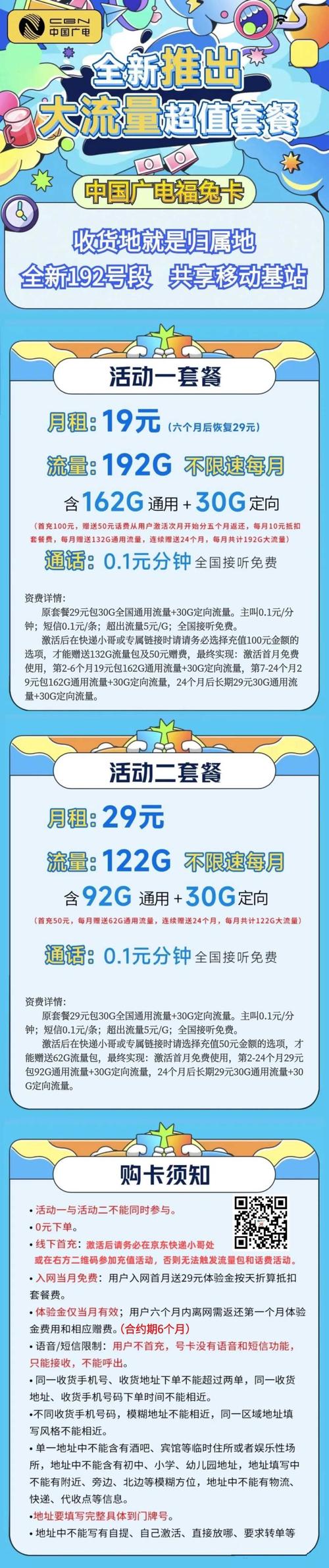 广电福兔卡套餐怎么样附套餐详情和办理要注意的坑