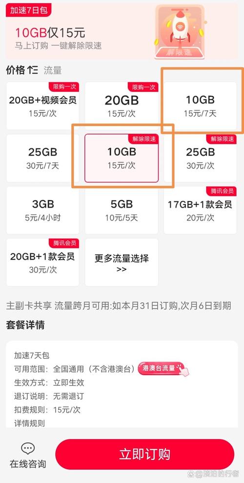 流量限速别买流量包不然你会得到对应的限