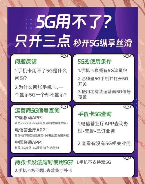 5g手机卡用不了三大谜团等你来解