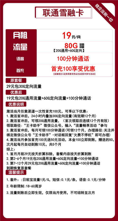 流量卡避坑指南联通用户必看的高速流量使用全攻略