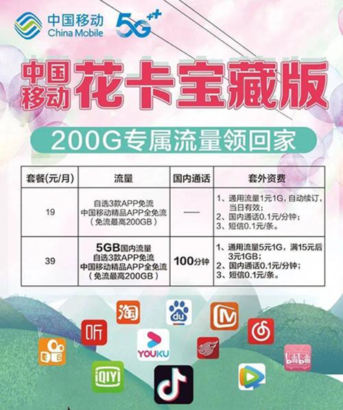 中国移动花卡宝藏版