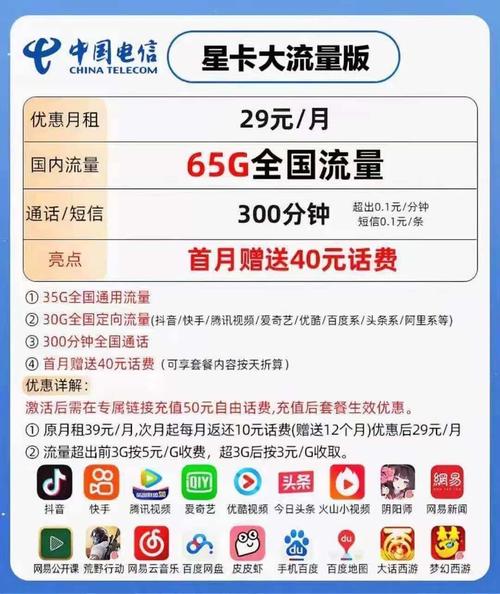 电信星卡3g通用超出流量扣多少