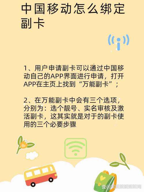 1用户申请副卡可以通过中国移动自己的app界面进行申请打开ap在