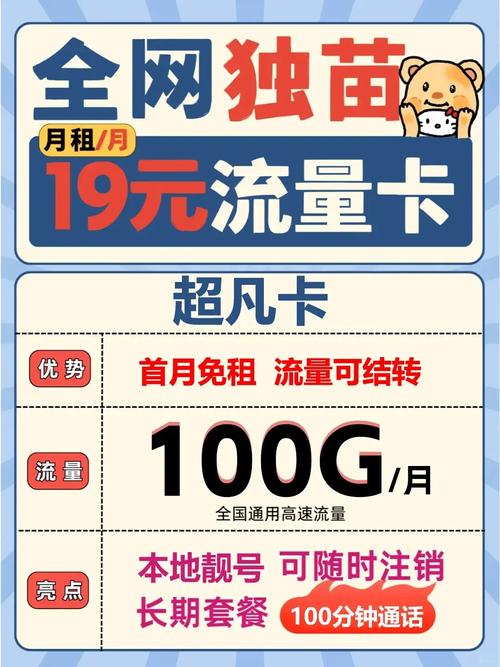 19元100g全网独苗大流量卡官方可查没有套路