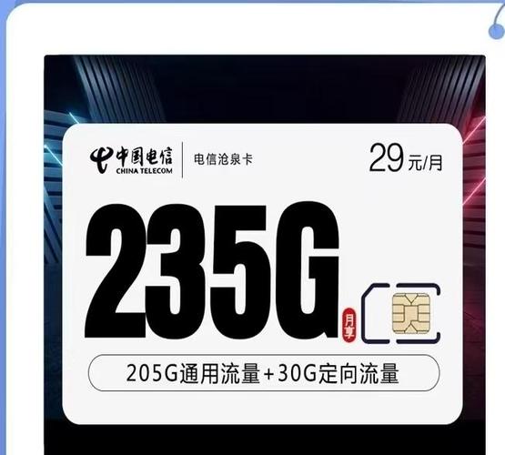 2025年神仙流量卡实测电信沧泉卡29元235g流量