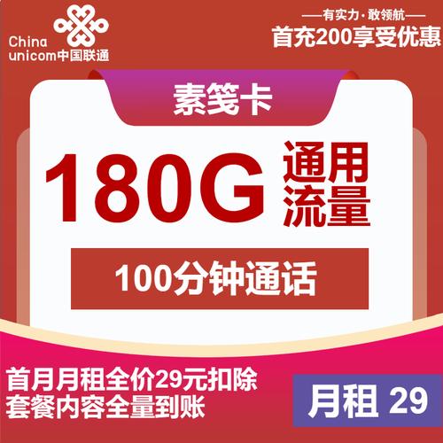 每月29元享无限流量联通王卡套餐深度测评这波羊毛必须薅