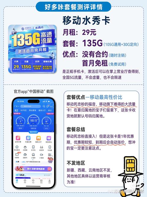 江苏移动29元套餐深度解析：流量够用到爽，钱包也不疼？看完这篇你就懂了！