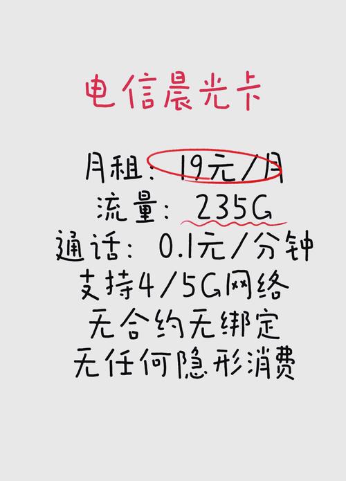 电信19元235g流量卡你心动了吗