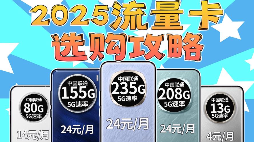 2025流量卡选购攻略2025流量卡推荐 跑腿卡申请办理 大王卡 骑士