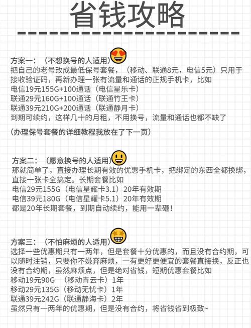 办卡不踩坑攻略与推荐套餐